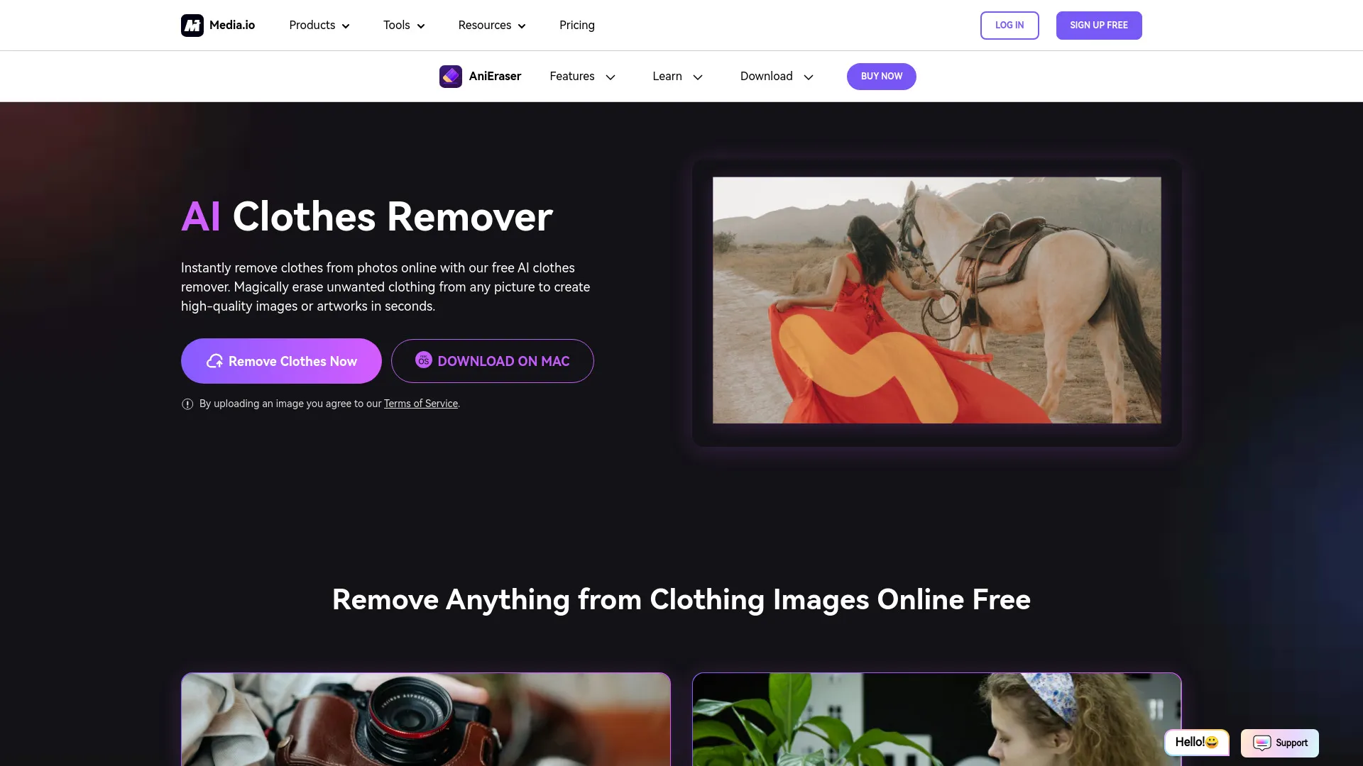 AI Clothes Remover