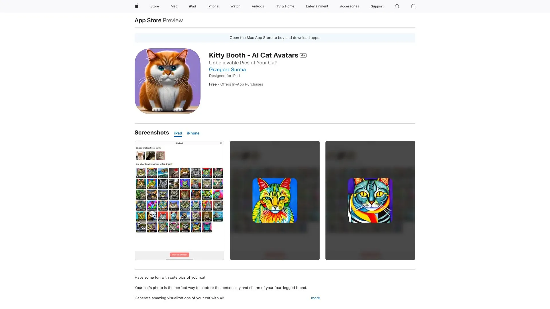 Kitty Booth - AI Cat Avatars