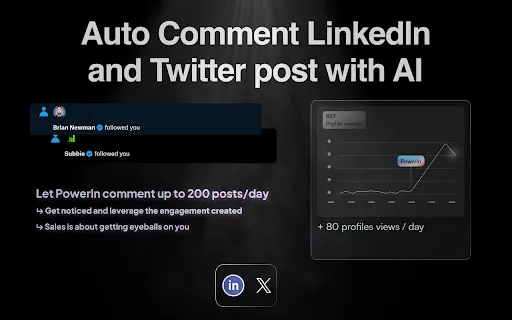 PowerIn | Automate LinkedIn Comment